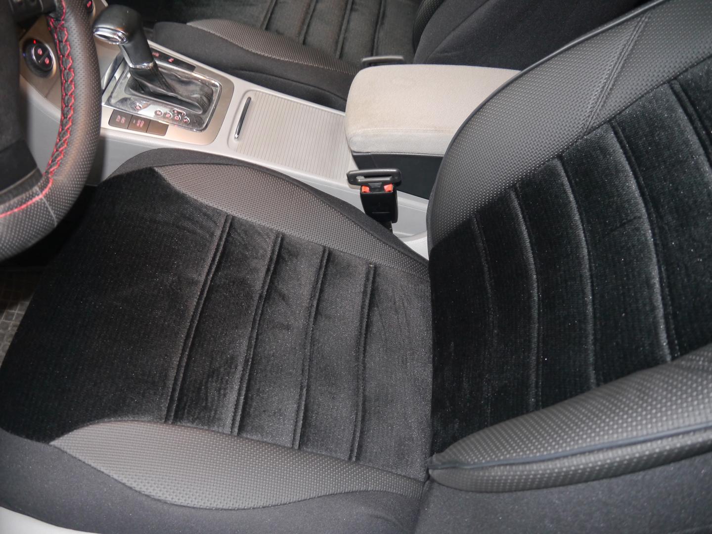 VVABRA Auto Sitzbezüge für Seat Leon e-Hybrid 5 Sitze, PU Leder Allwetter  Komfortabler Wasserdichtes Sitze Vorne und Hinten Autositzbezug