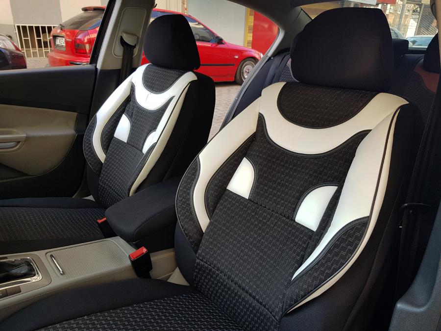 Car seat covers protectors MINI Mini Countryman black-white NO2068285
