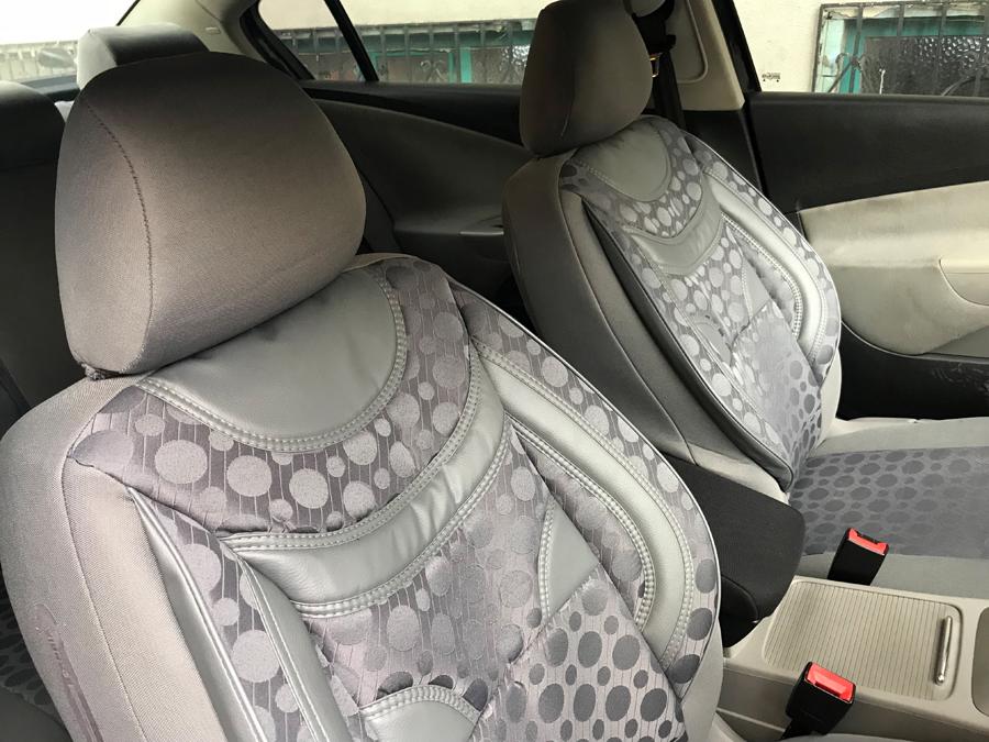 Automotive seat covers protectors Mitsubishi ASX grey V271295 front