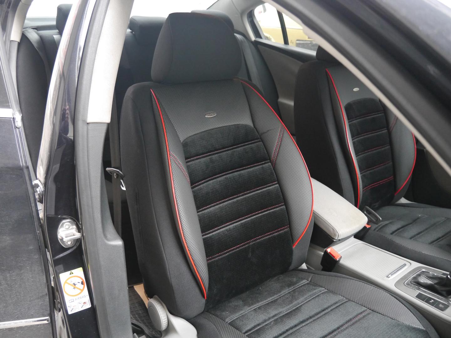 Autositzbezüge Maß Schonbezüge Sitzschoner für Volkswagen Golf 6 Plus  (08-12)