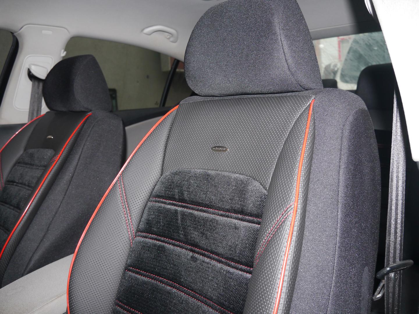 Yannaky Sitzbezügesets für V-W Golf 4 5 6 7 Mk4,Leder Schonbezüge sitzbezug  Sitzauflagen 5 Sitze Komplett-Set Airbag-kompatibel Autozubehör: :  Auto & Motorrad