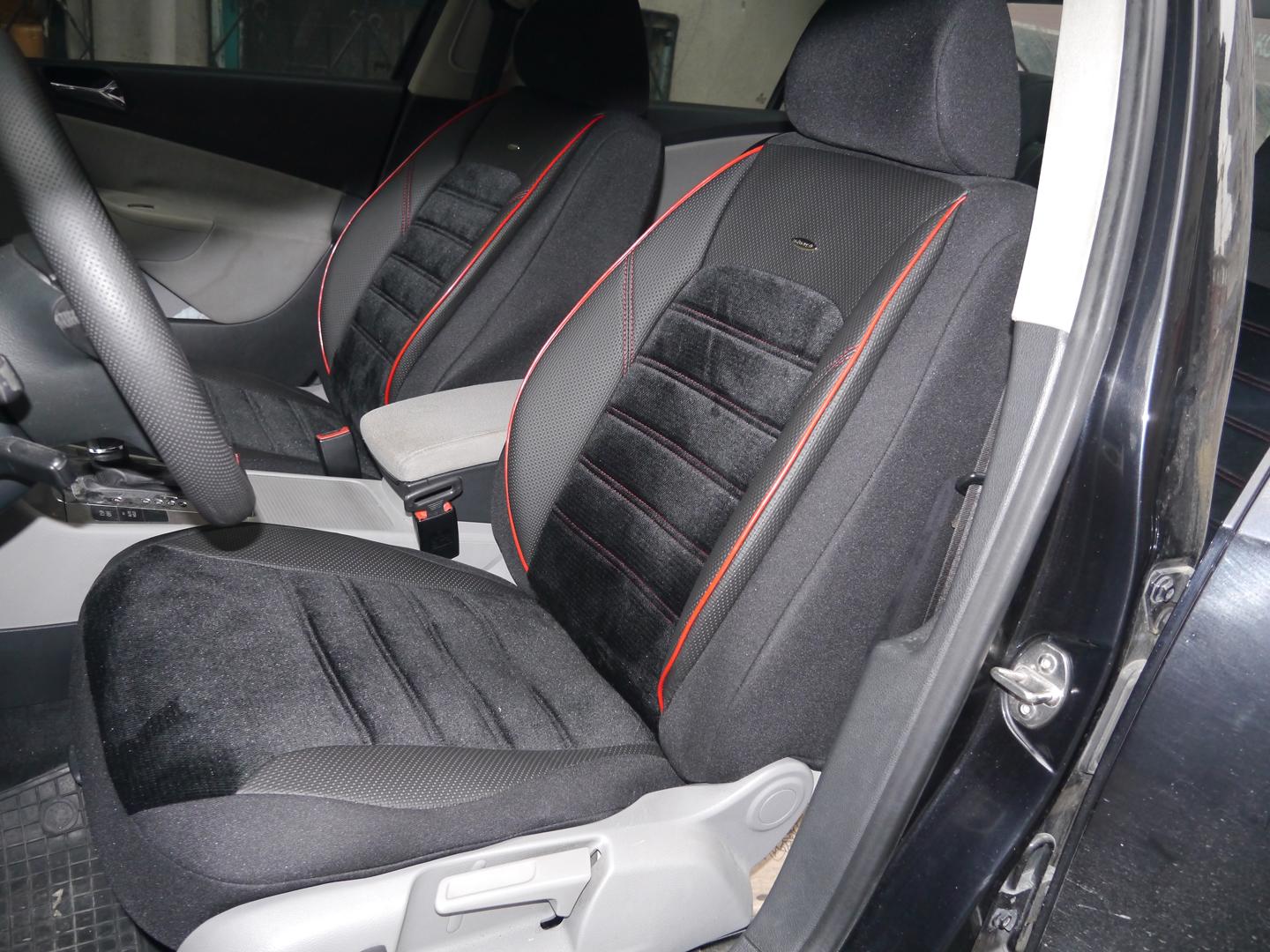 Sitzbezüge Sitzbezug Schonbezüge für VW Polo X-line Grau